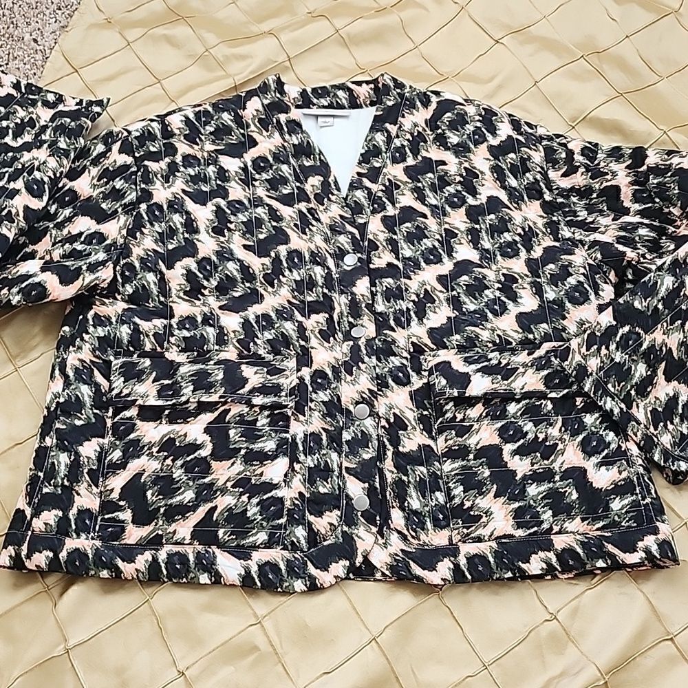 Rachel Comey Size L Quilted Bomber Technical Windbreaker Jacket - Picture 2 of 9